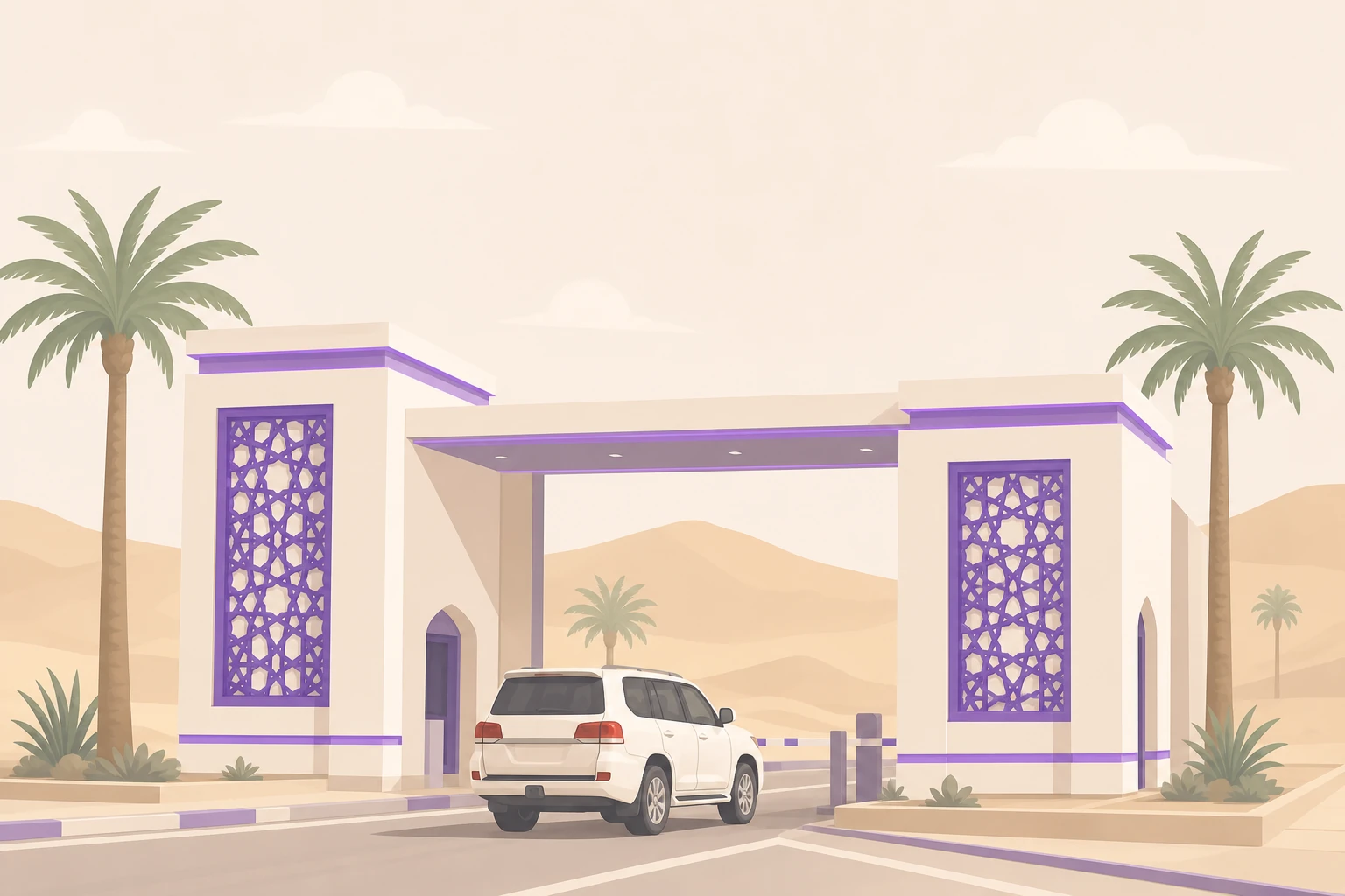 كل ما تحتاجه لتأمين مركبتك قبل دخول المملكة في مكان واحد.